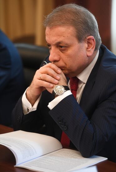 Presentation of report by CSTO Analytical Association