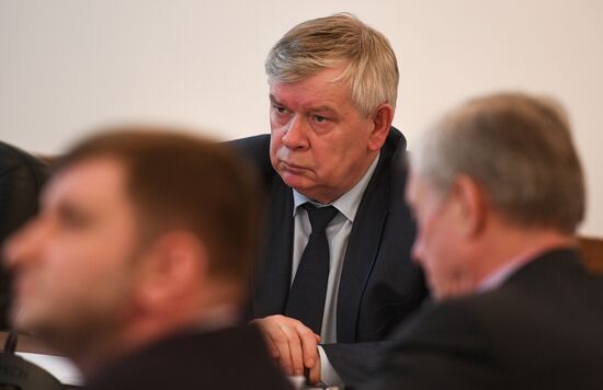 Presentation of report by CSTO Analytical Association