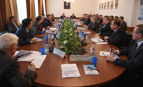 Presentation of report by CSTO Analytical Association