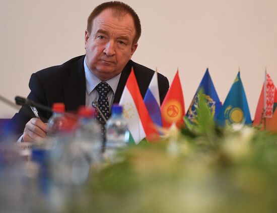 Presentation of report by CSTO Analytical Association