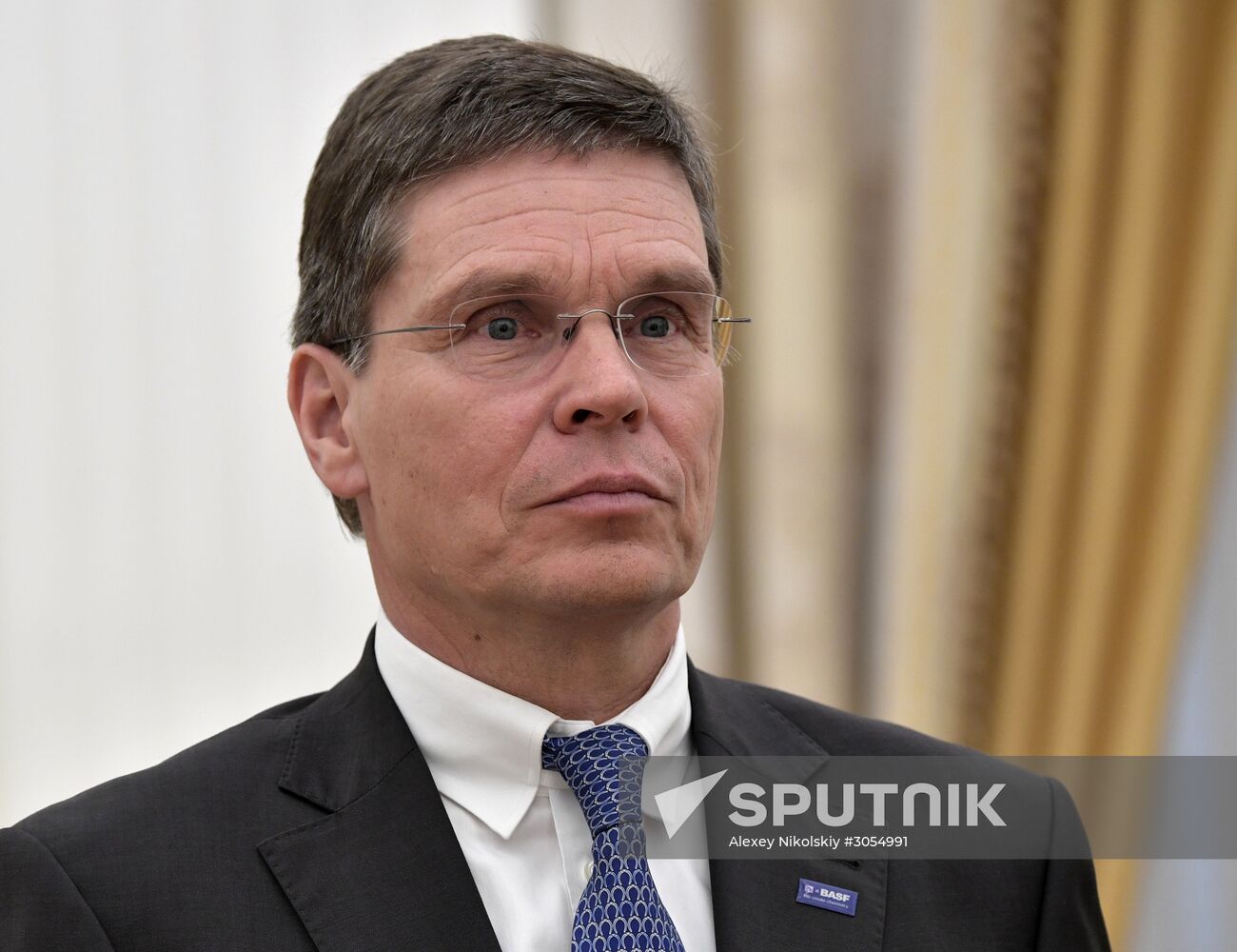 President Vladimir Putin meets with BASF Group CEO Kurt Bock