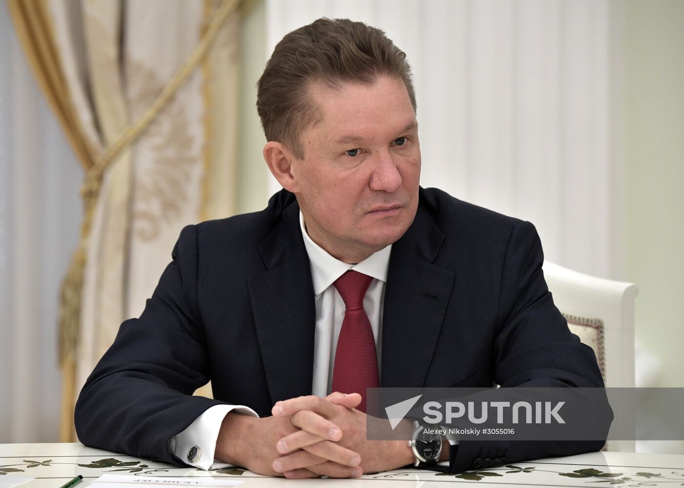 President Vladimir Putin meets with BASF Group CEO Kurt Bock