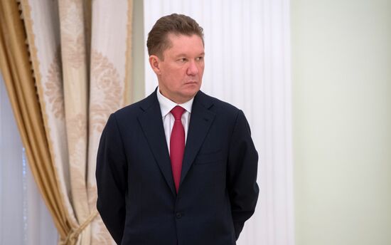 President Vladimir Putin meets with BASF Group CEO Kurt Bock
