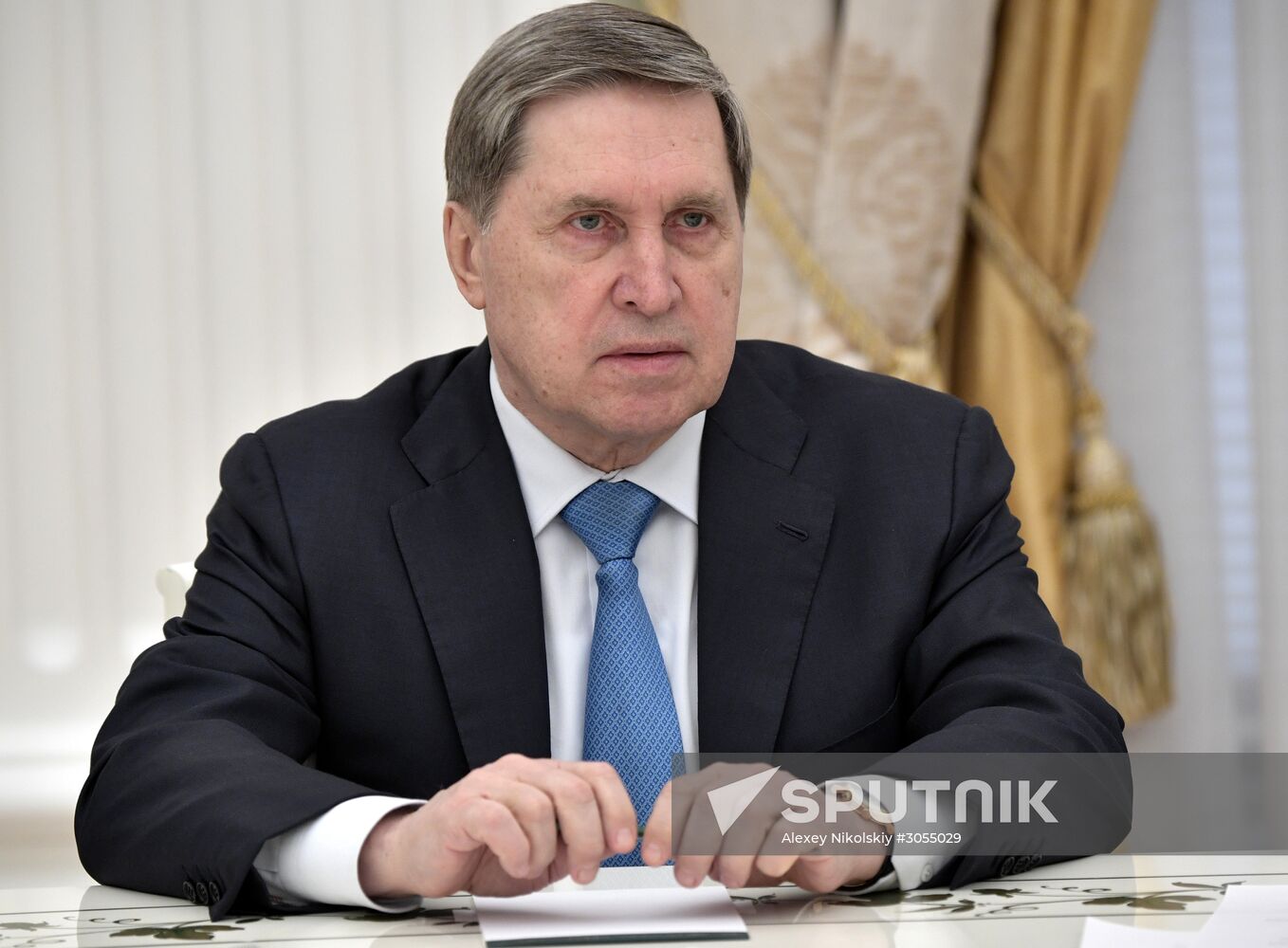 President Vladimir Putin meets with BASF Group CEO Kurt Bock