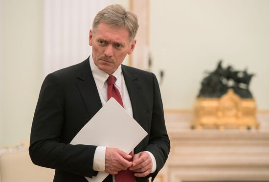 President Vladimir Putin meets with BASF Group CEO Kurt Bock