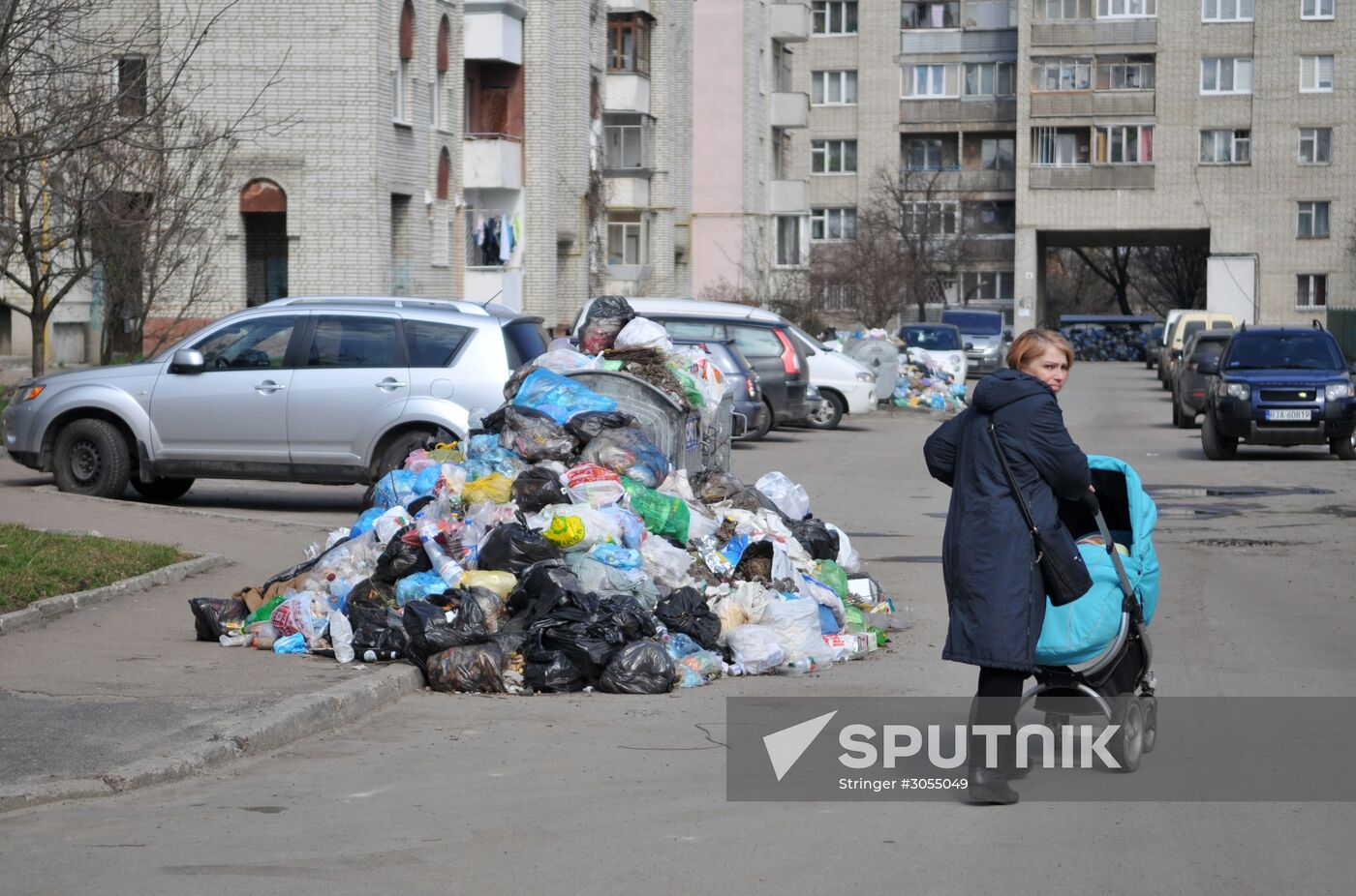Domestic waste disposal in Lviv