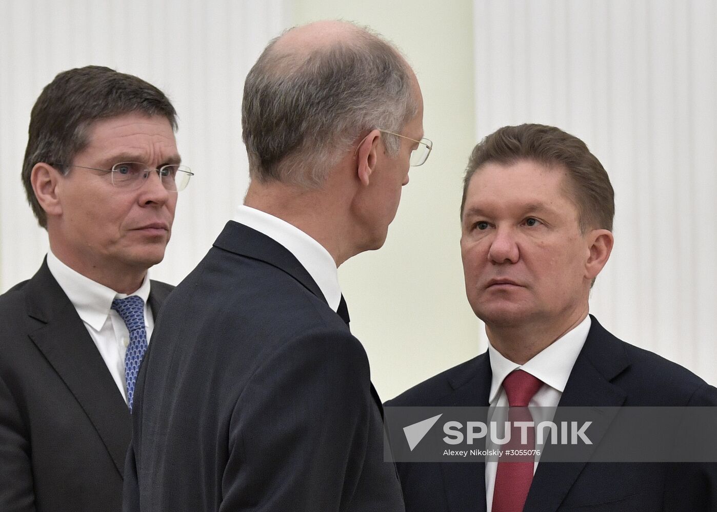President Vladimir Putin meets with BASF Group CEO Kurt Bock