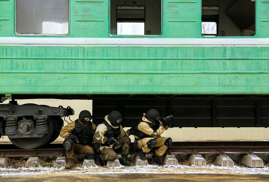 National Guars hold drills in Volgograd Region