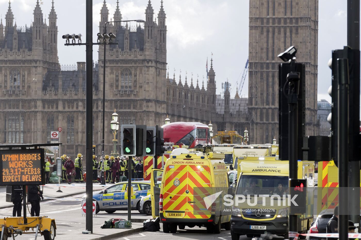 Site of terrorist attack near U.K. Parliament