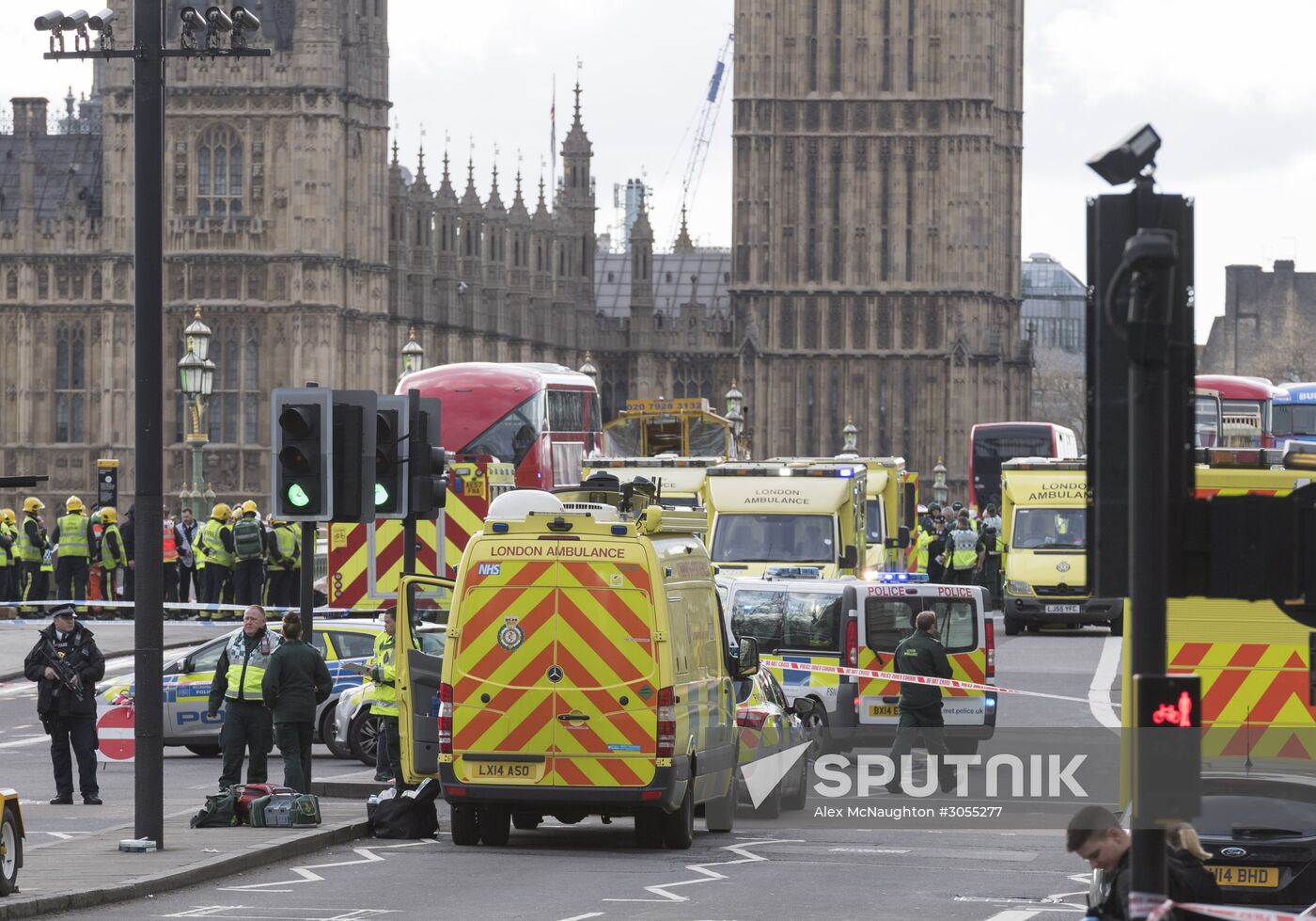 Site of terrorist attack near U.K. Parliament