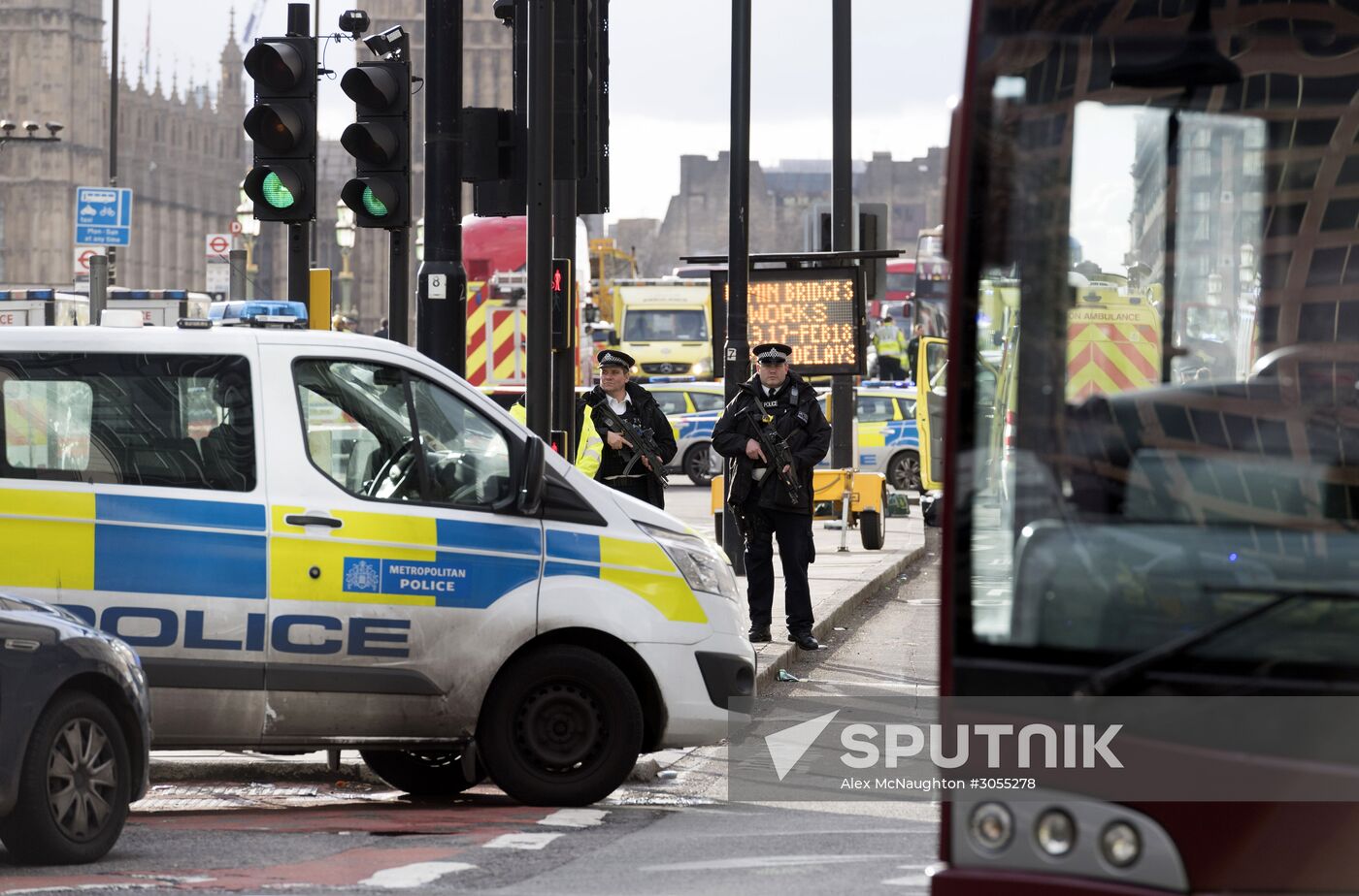 Site of terrorist attack near U.K. Parliament