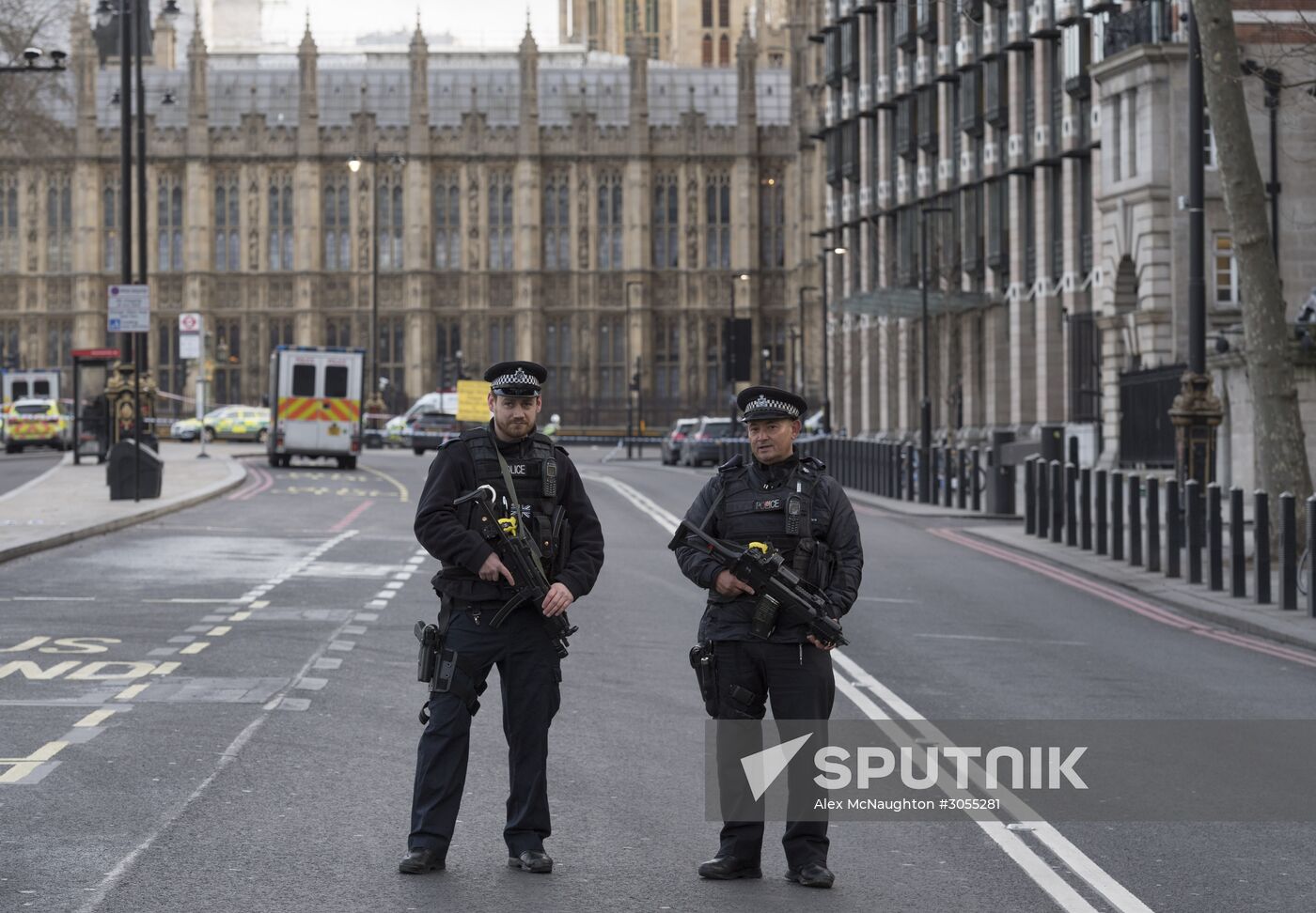 Site of terrorist attack near U.K. Parliament