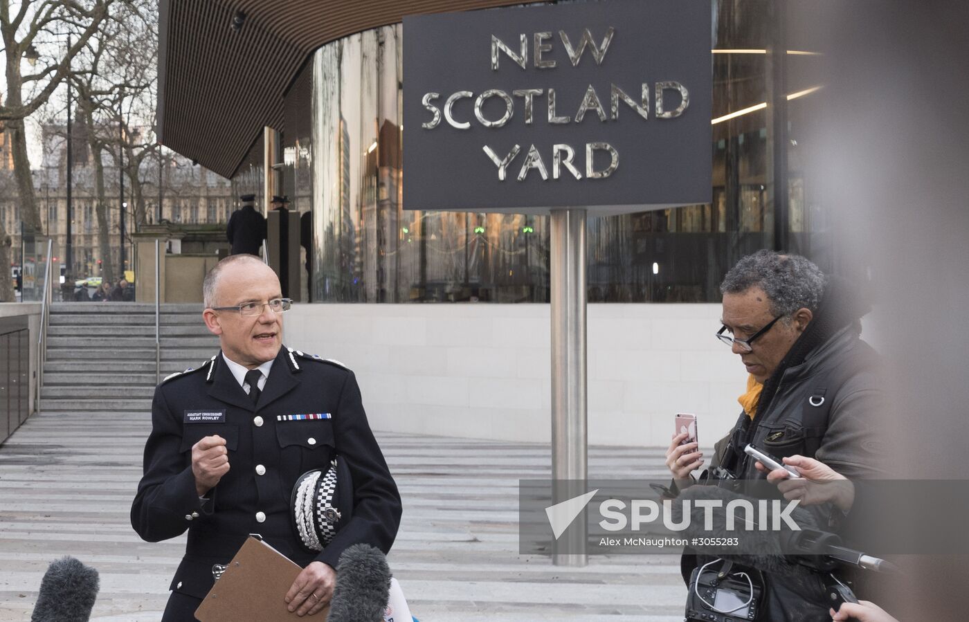Site of terrorist attack near U.K. Parliament