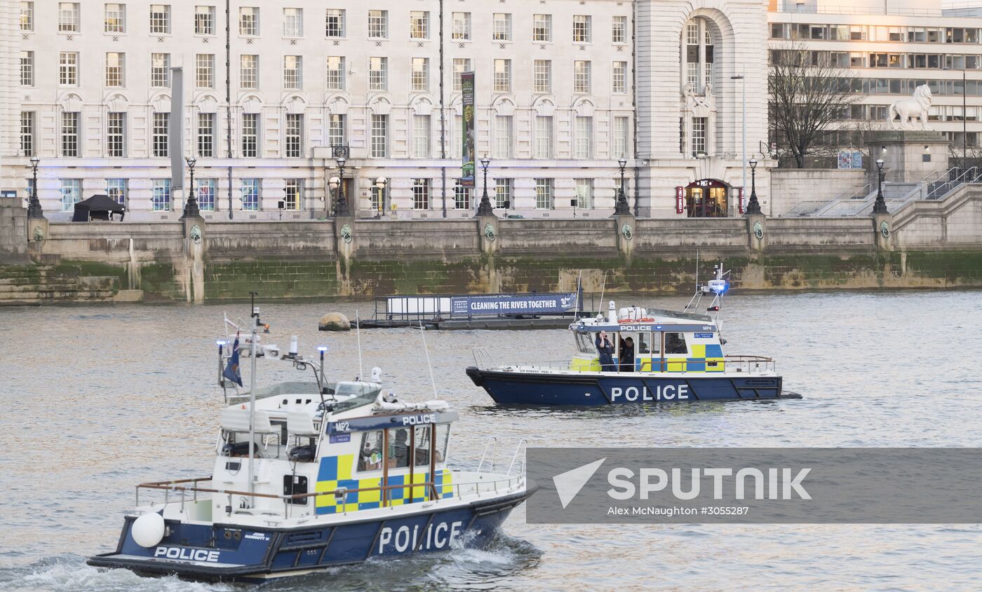 Site of terrorist attack near U.K. Parliament