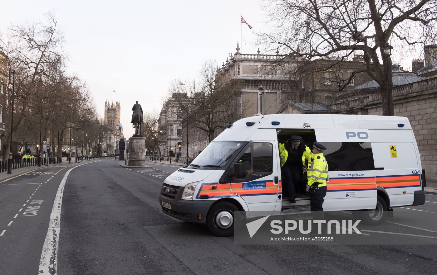 Site of terrorist attack near U.K. Parliament