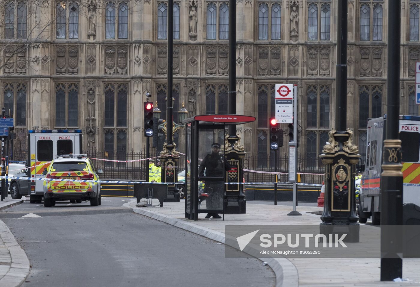 Site of terrorist attack near U.K. Parliament