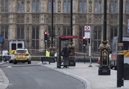 Site of terrorist attack near U.K. Parliament