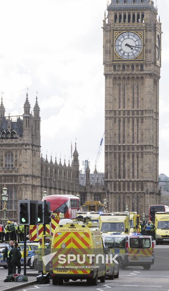 Site of terrorist attack near U.K. Parliament