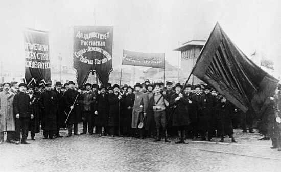 May Day demonstration