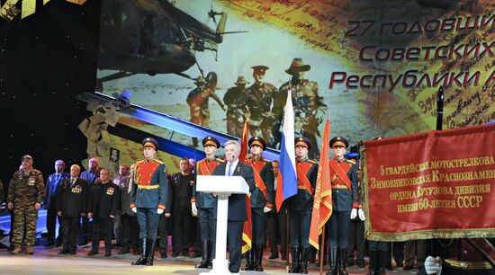 Boris Gromov speaks at Kremlin Palace of Congresses