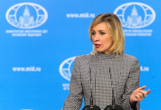 Briefing by Foreign Ministry Official Spokesperson Maria Zakharova