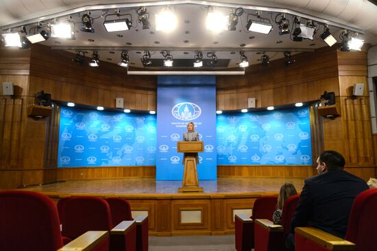 Briefing by Foreign Ministry Official Spokesperson Maria Zakharova