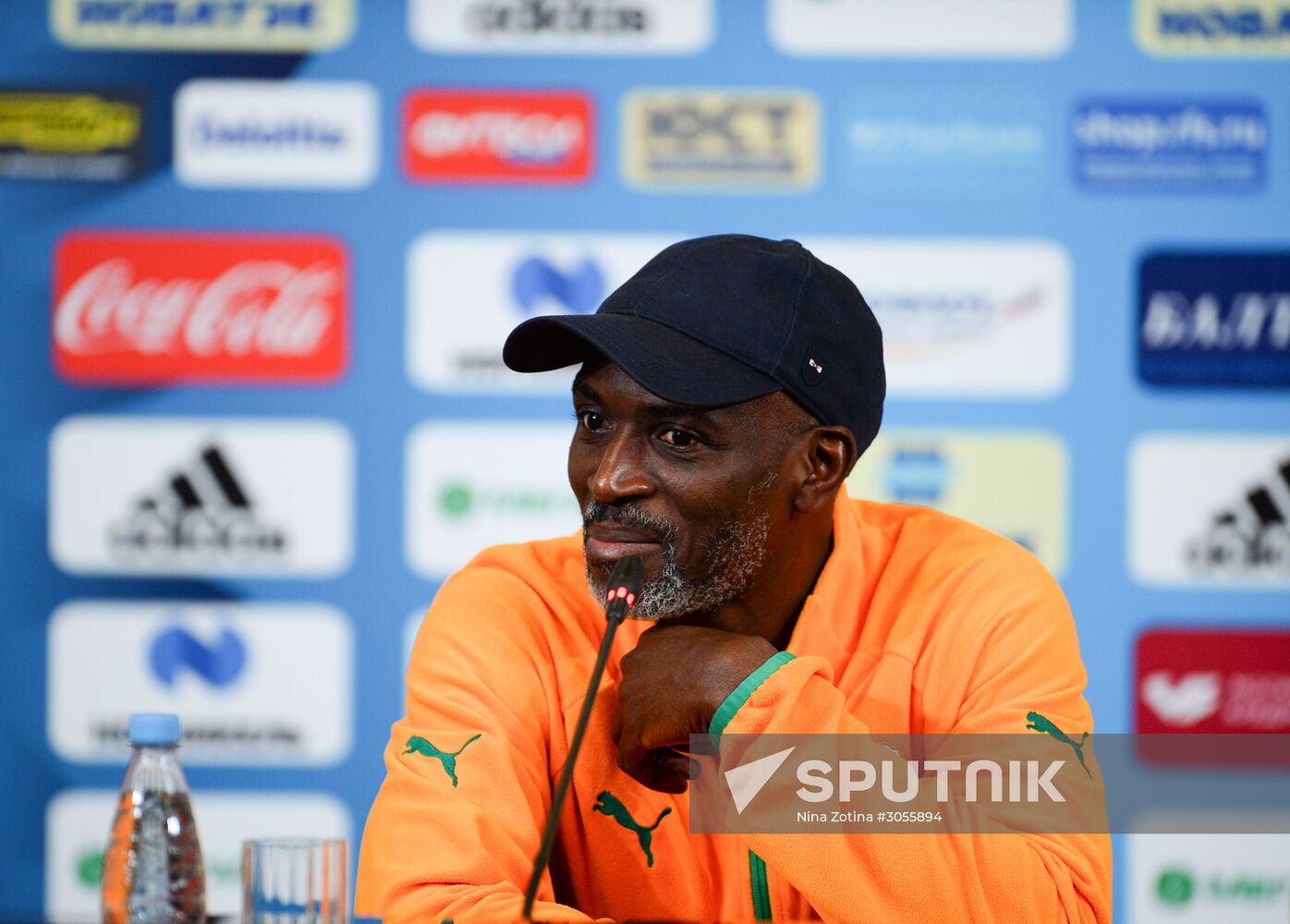 Côte d’Ivoire national football team holds training session