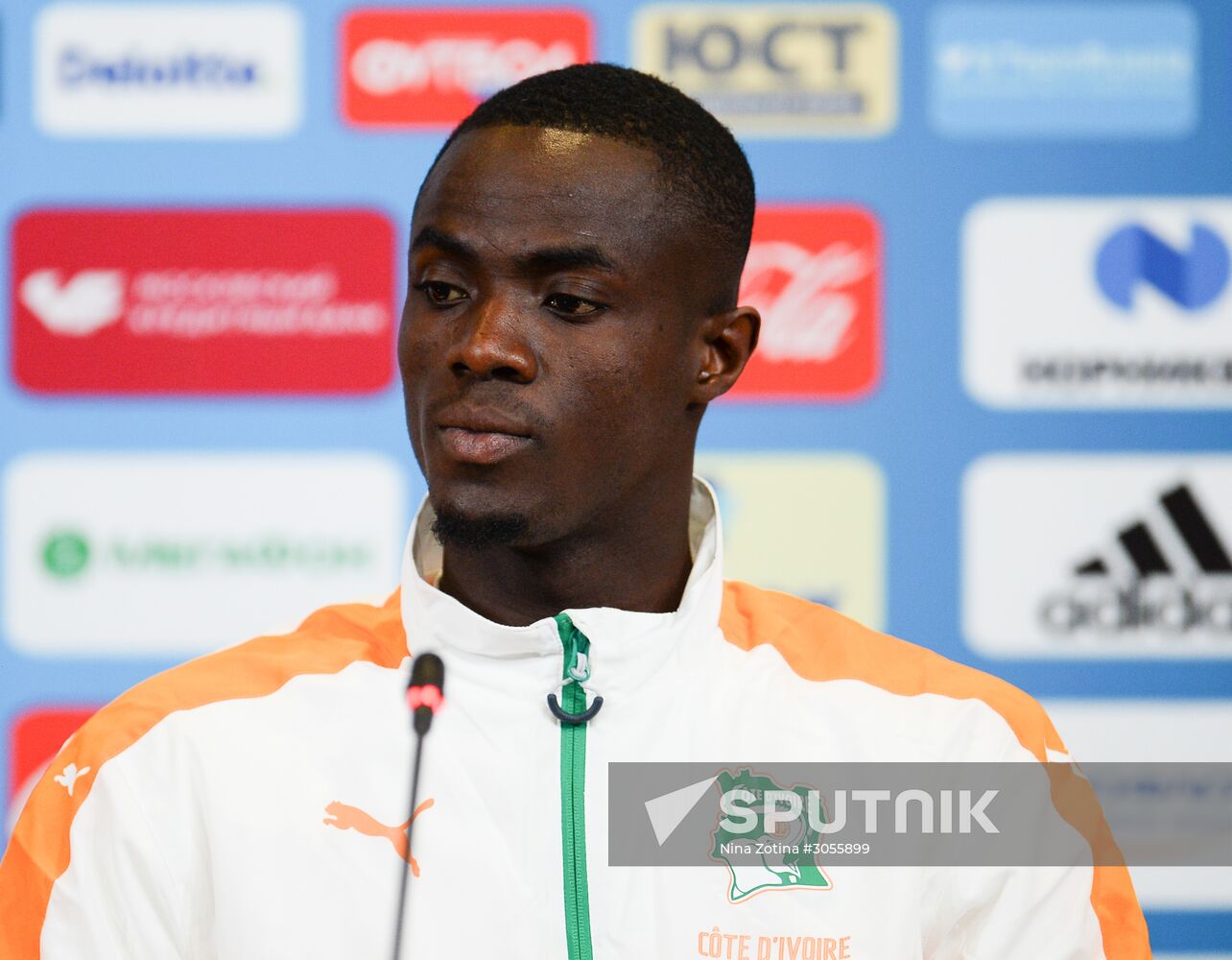 Côte d’Ivoire national football team holds training session