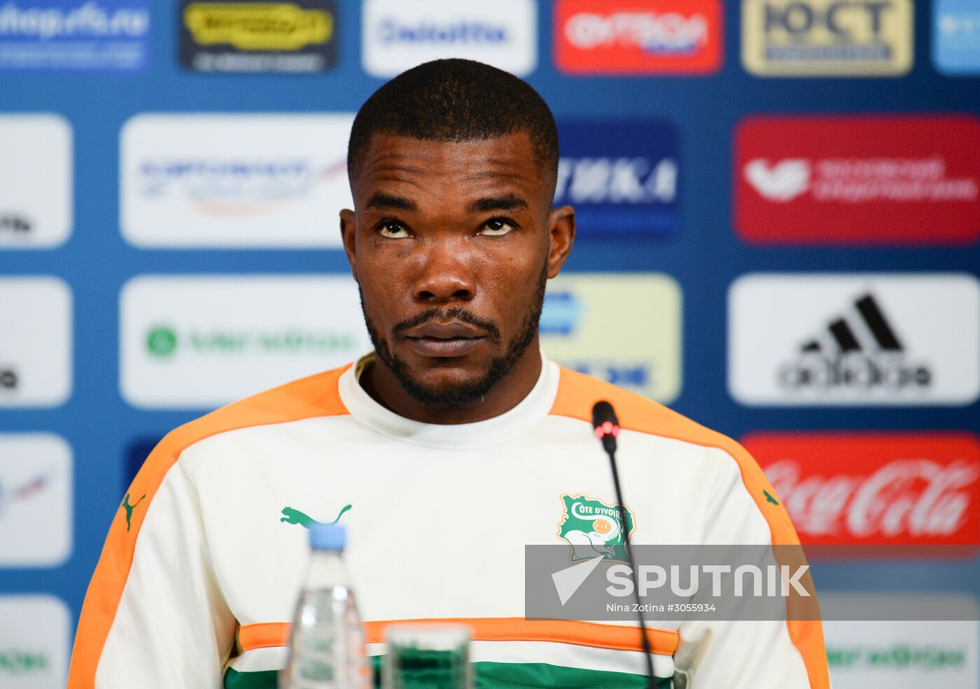 Côte d’Ivoire national football team holds training session