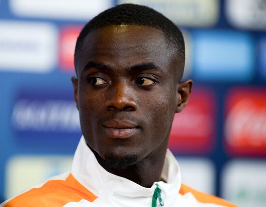 Côte d’Ivoire national football team holds training session