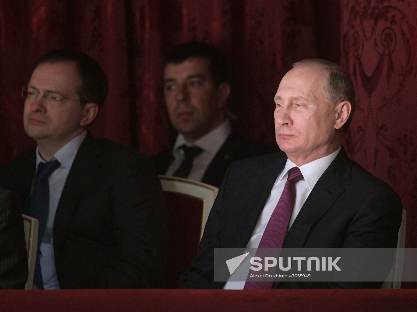 President Putin attends Maly Theater