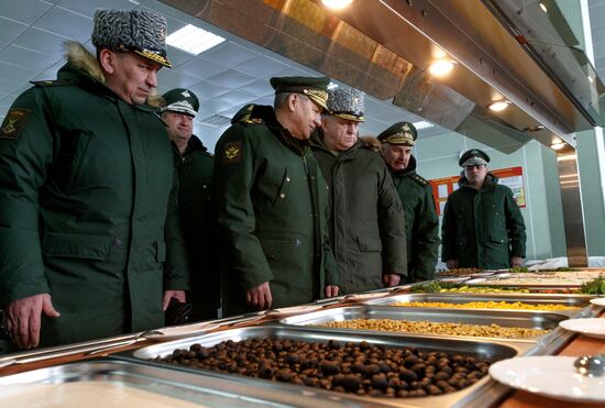Defense Minister Shoigu's working trip to Novosibirsk