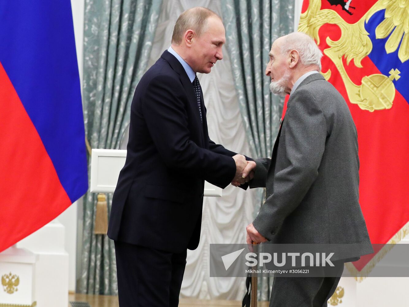 President Vladimir Putin distributes 2016 presidential awards for art for children and young people