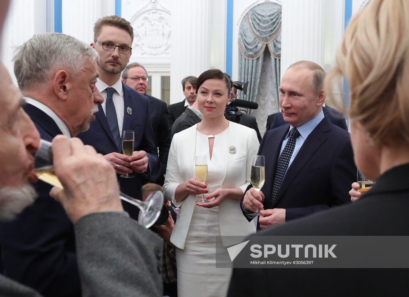 President Vladimir Putin distributes 2016 presidential awards for art for children and young people