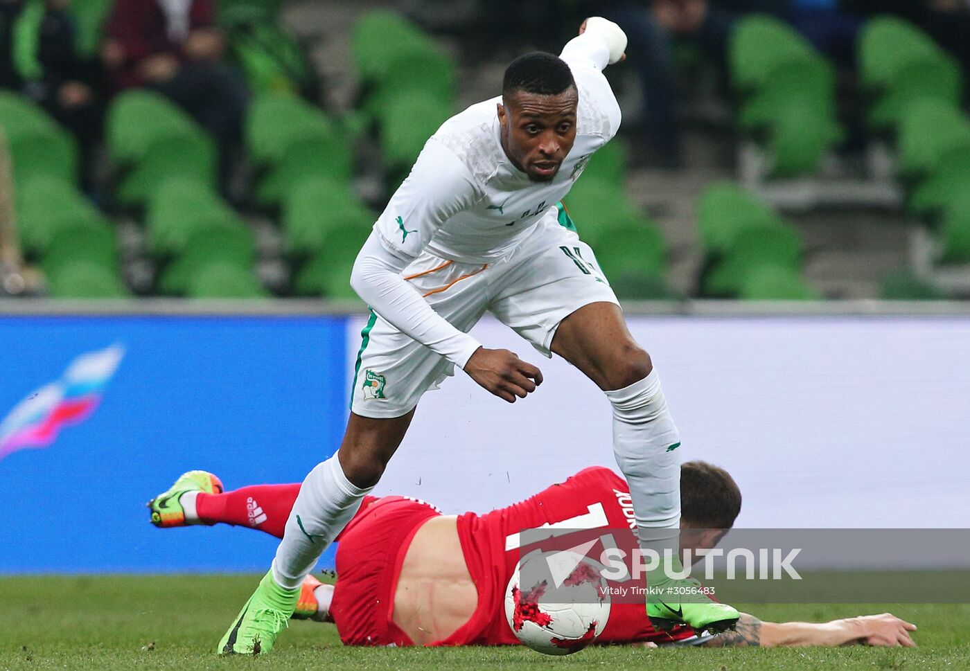 Football friendly Russia vs. Côte d’Ivoire