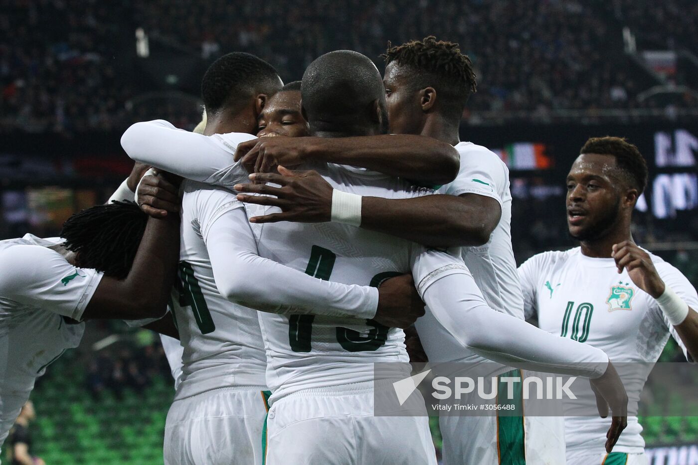 Football friendly Russia vs. Côte d’Ivoire