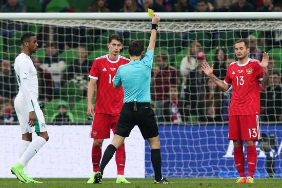 Football friendly Russia vs. Côte d’Ivoire