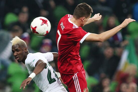Football friendly Russia vs. Côte d’Ivoire