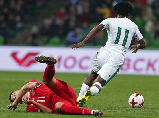 Football friendly Russia vs. Côte d’Ivoire