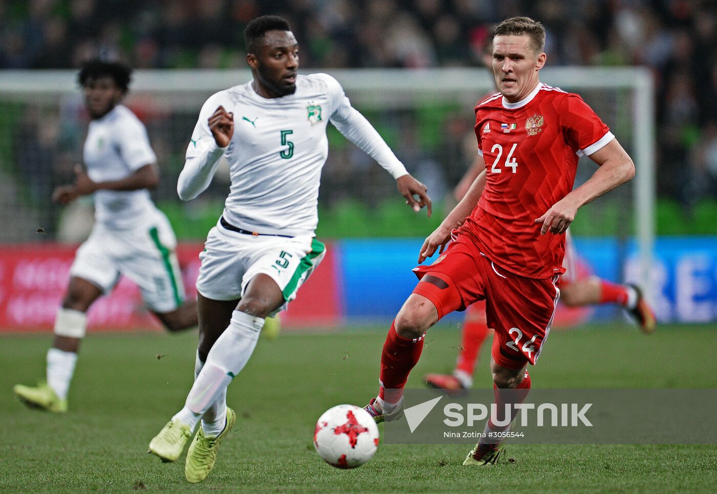 Football friendly Russia vs. Côte d’Ivoire