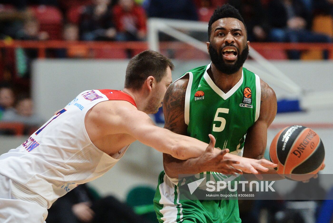 Euroleague Basketball. UNICS vs. CSKA