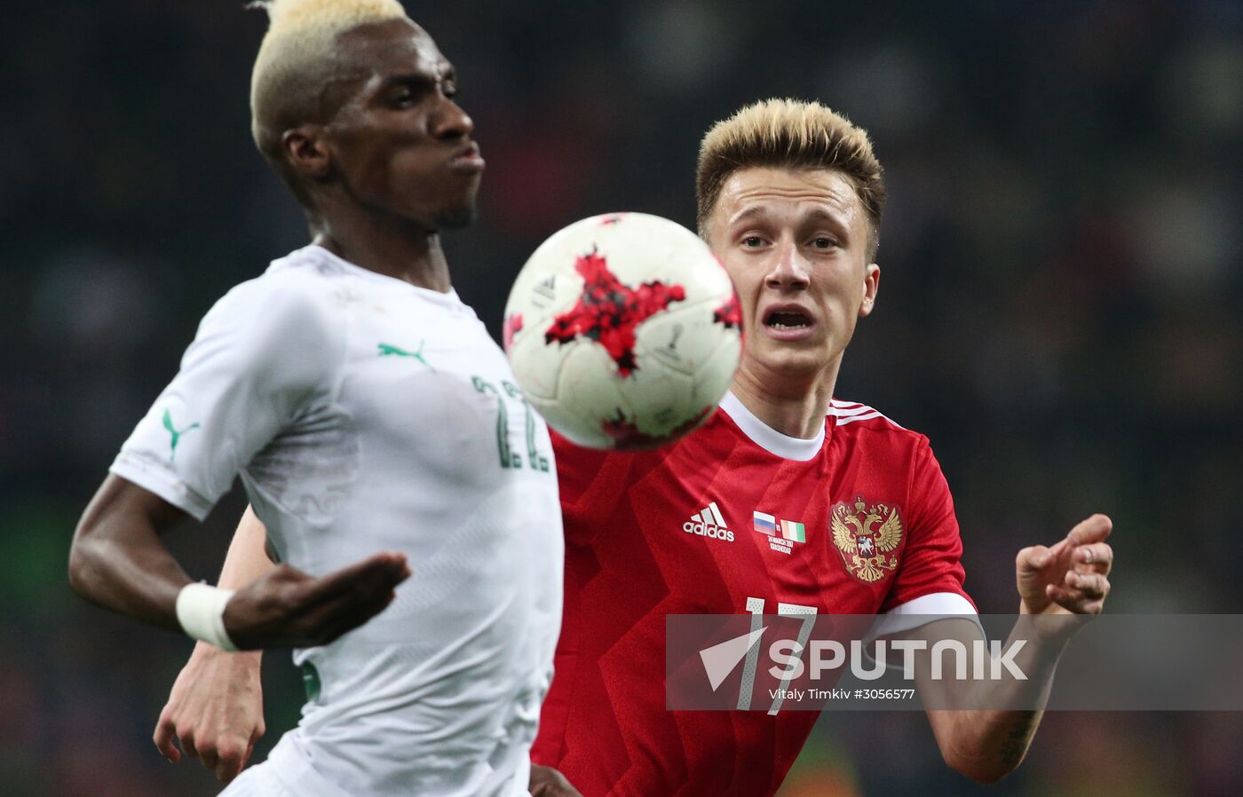 Football friendly Russia vs. Côte d’Ivoire