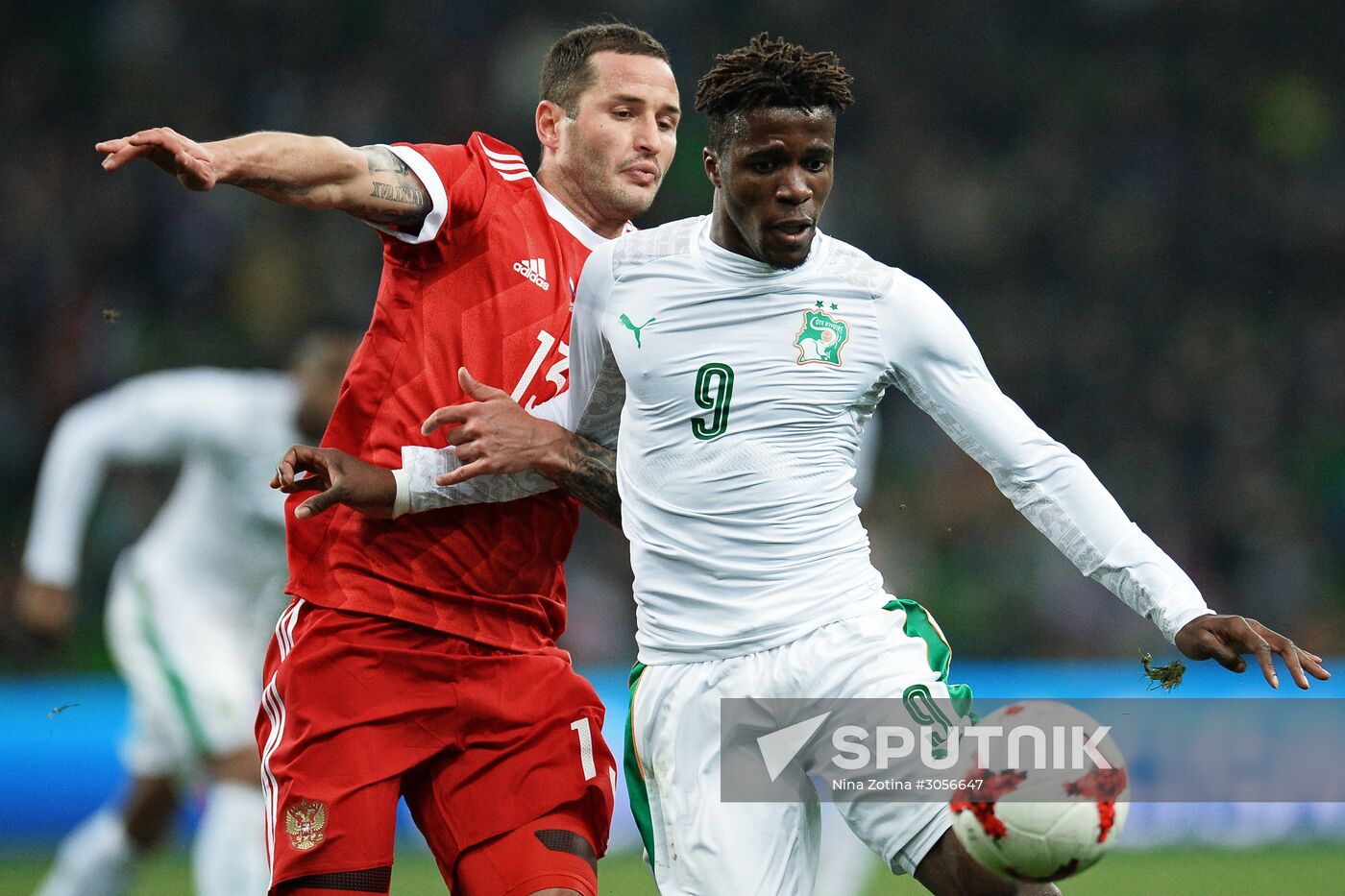 Football friendly Russia vs. Côte d’Ivoire
