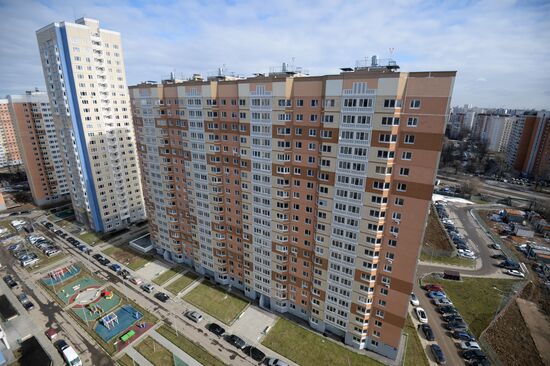 Microdistrict constructed for servicemen
