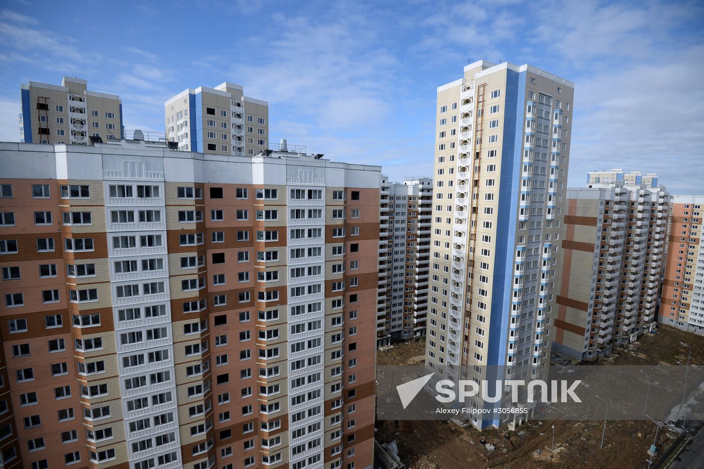 Microdistrict constructed for servicemen