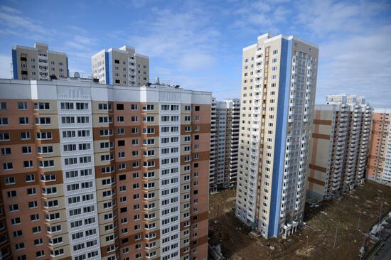 Microdistrict constructed for servicemen