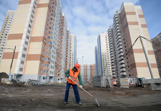 Microdistrict constructed for servicemen