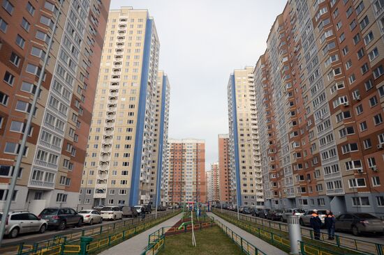 Microdistrict constructed for servicemen