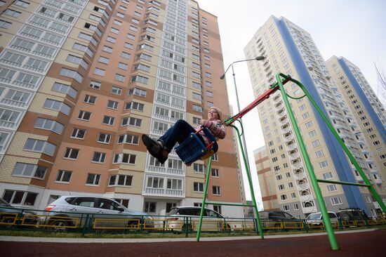 Microdistrict constructed for servicemen