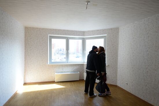 Microdistrict constructed for servicemen